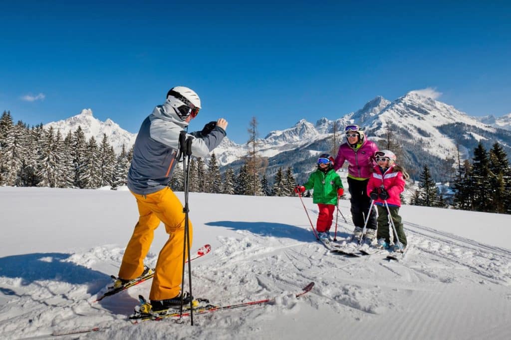 ski-familie