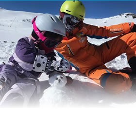 Cursos de ski para niños