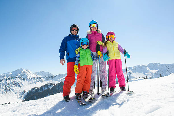 clases de ski para familias